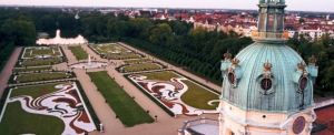 Schloss Charlottenburg garden.  Photo by Juergen Hohmuth